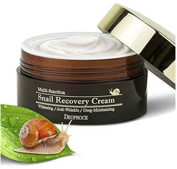Deoproce крем Snail Recovery Cream для лица 100 г купить,NaN