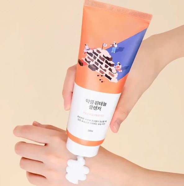 Round Lab Soybean Panthenol Cleanser пенка 150 мл купить,NaN