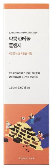 Round Lab Soybean Panthenol Cleanser пенка 150 мл купить,NaN