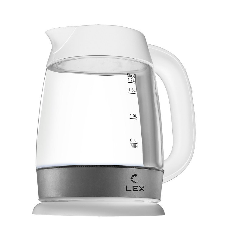 Электрочайник Lex LX-30011-2 1.7 л белый купить,NaN