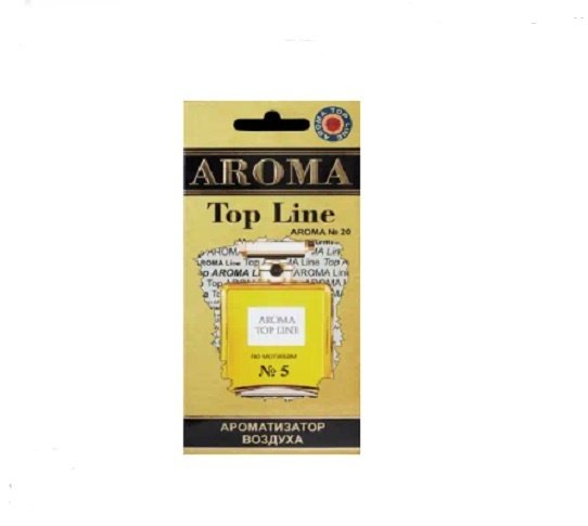 Aroma Top Line ароматизатор картонный 0220 A №20 (Шанель) Shanel №5 купить,NaN