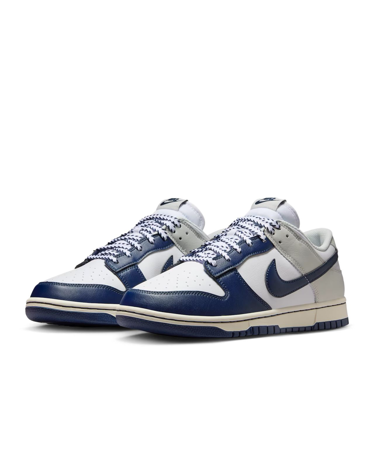 Кеды Nike Dunk Low Retro IM2222-101 бело-синие 39 купить,NaN