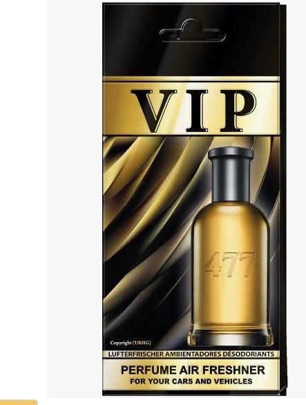 VIP ароматизатор картонный 477 Hugo Boss Bottled Intense купить,NaN