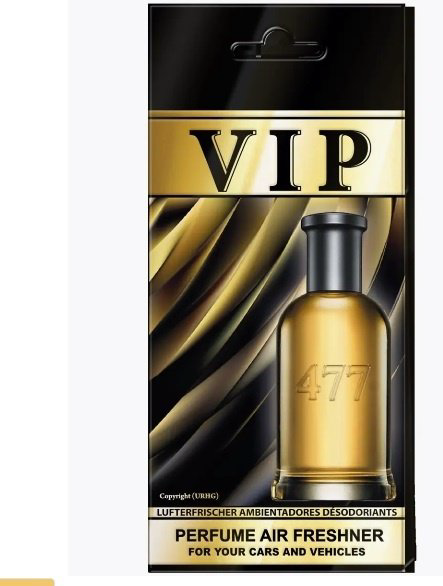 VIP ароматизатор картонный 477 Hugo Boss Bottled Intense купить,NaN