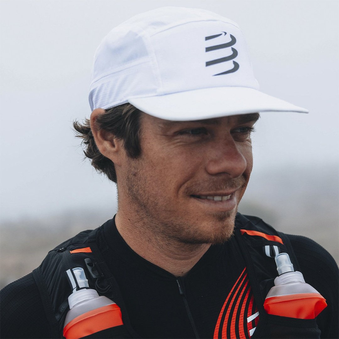 Кепка Compressport размер универсальный, белый купить,NaN