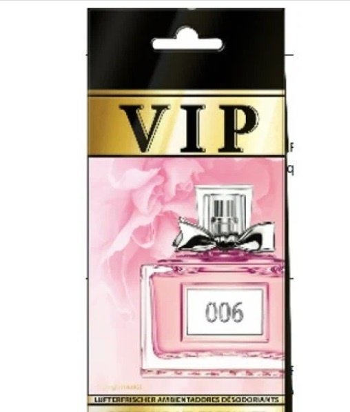 VIP ароматизатор картонный 006 Dior Miss Dior