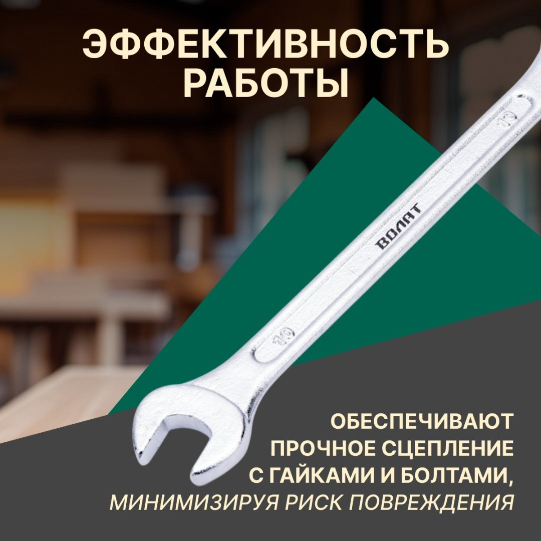 Волат набор ключей комбинированный 6-22 мм 15340-12, 12 шт купить,6310
