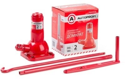 AUTOPROFI домкрат бутылочный DVB-20 Mi 2 т купить,NaN