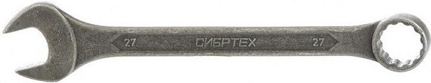 СИБРТЕХ ключ комбинированный 27 мм 14915, 1 шт
