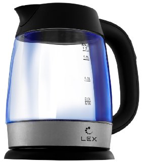Электрочайник Lex LX-30011-1 1.7 л черный купить,NaN
