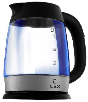 Электрочайник Lex LX-30011-1 1.7 л черный купить,NaN