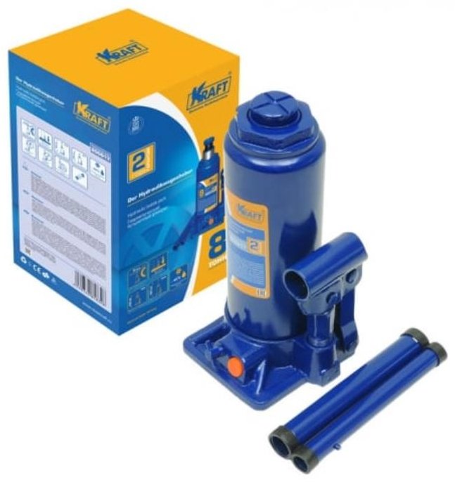 Kraft домкрат бутылочный KT800017 8 т купить,NaN