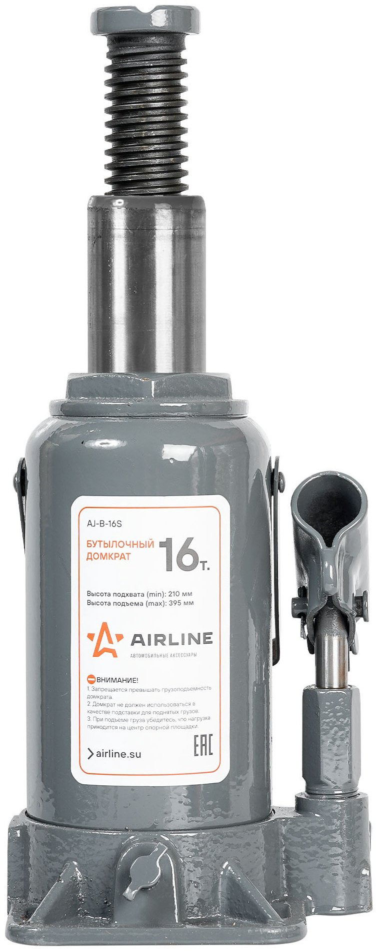 AIRLINE домкрат бутылочный AJ-B-16S 16 т купить,NaN