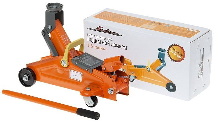 AIRLINE домкрат подкатной AJ-1.5F-300 1.5 т купить,NaN