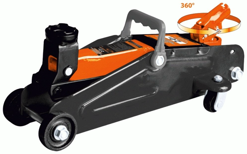 АвтоDело домкрат подкатной 43215 2 т купить,NaN