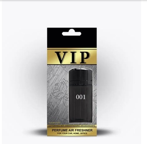 VIP ароматизатор картонный 001 Pacco Rabbane Black XS