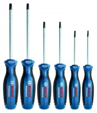 Bosch Набор отверток, 6 шт., 1600A016BF