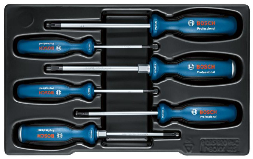 Bosch Набор отверток, 6 шт., 1600A016BF купить,21690