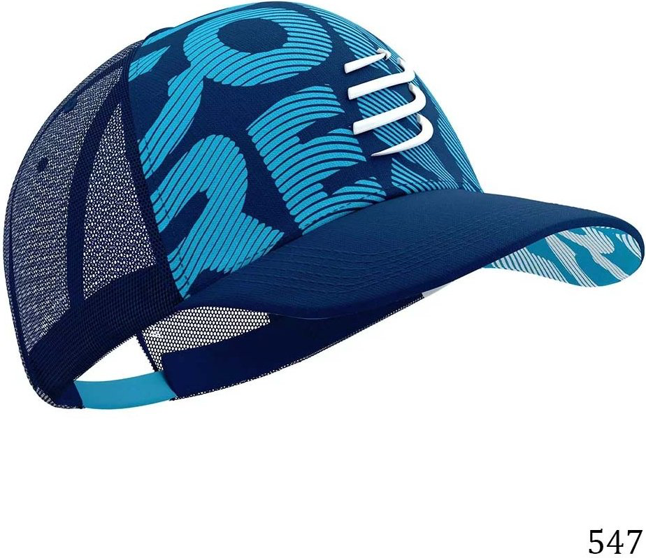 Кепка Compressport размер универсальный, синий купить,NaN
