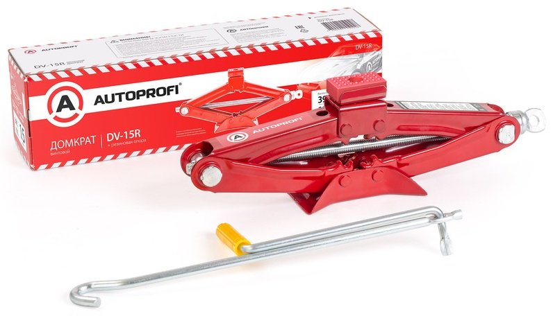 AUTOPROFI домкрат винтовой, ромбический DV-15R 1.5 т купить,NaN