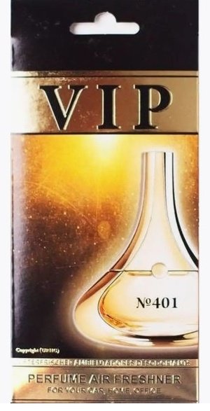VIP ароматизатор картонный 401 Guerlain Idylle