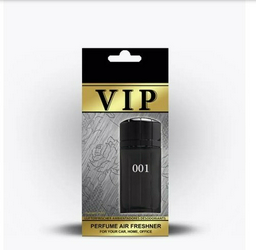 VIP ароматизатор картонный 001 Pacco Rabbane Black XS
