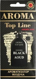 Aroma Top Line ароматизатор картонный 0245 A №45 Montale Black