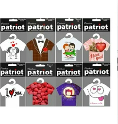 AZARD ароматизатор картонный AR1PT120 Freshco Patriot Подарочный MIX