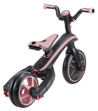 Трёхколёсный велосипед Globber Trike Explorer 4 in 1/732-210-2/one size, deep pastel pink розовый купить,NaN
