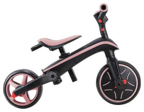 Трёхколёсный велосипед Globber Trike Explorer 4 in 1/732-210-2/one size, deep pastel pink розовый купить,NaN
