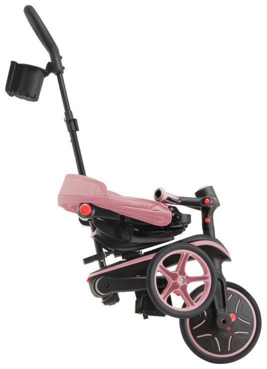Трёхколёсный велосипед Globber Trike Explorer 4 in 1/732-210-2/one size, deep pastel pink розовый купить,NaN