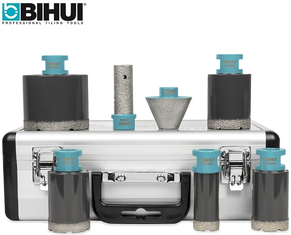 Коронка BIHUI DBDMS7 алмазная D 25 мм 7 шт