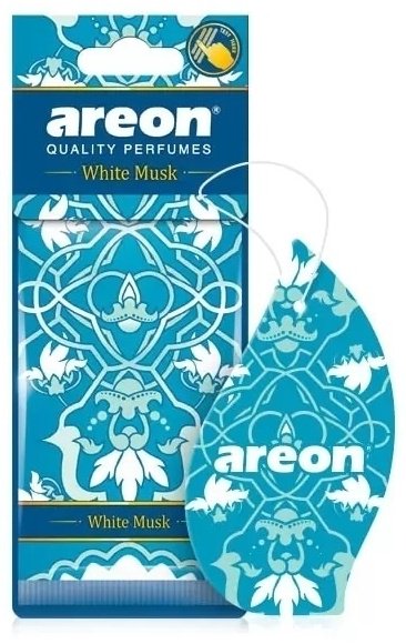 AREON ароматизатор картонный MO01 White Musk купить,NaN