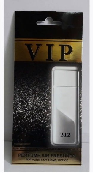 VIP ароматизатор картонный 212 Carolina Herrera VIP Men купить,NaN