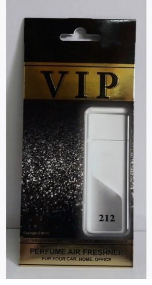 VIP ароматизатор картонный 212 Carolina Herrera VIP Men купить,NaN