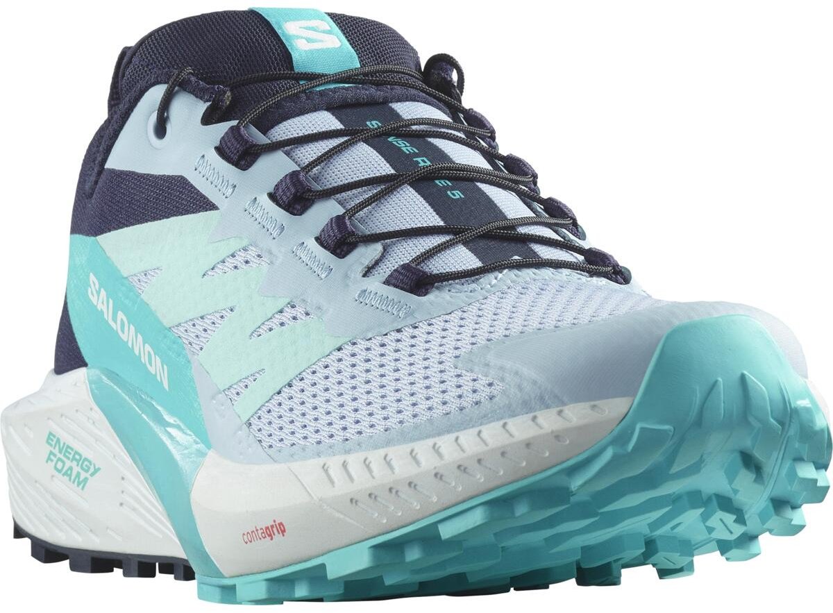 Треккинговые кроссовки Salomon light blue 37 купить,NaN