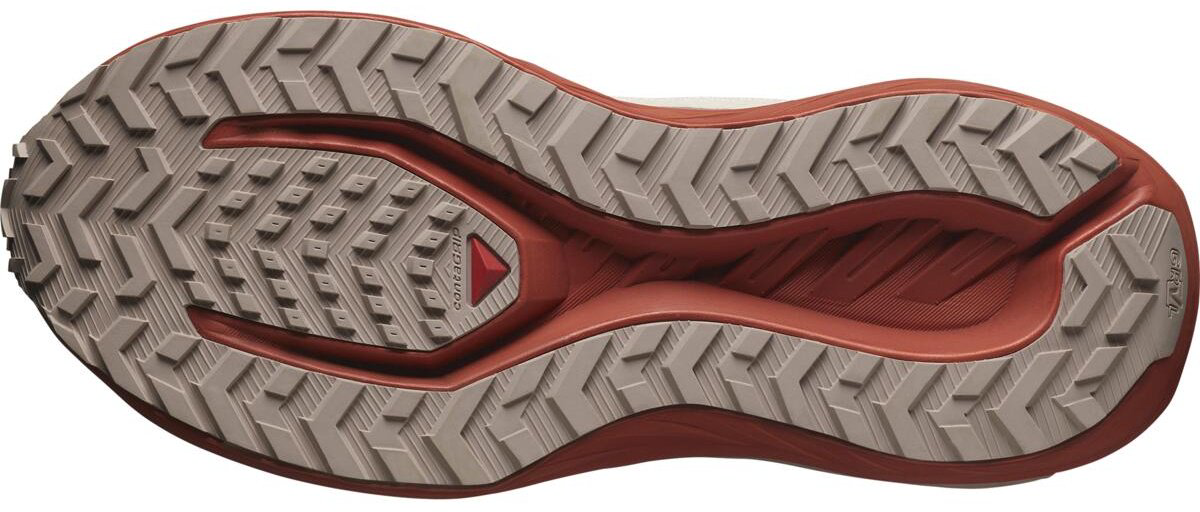Треккинговые кроссовки Salomon бежевый купить,NaN