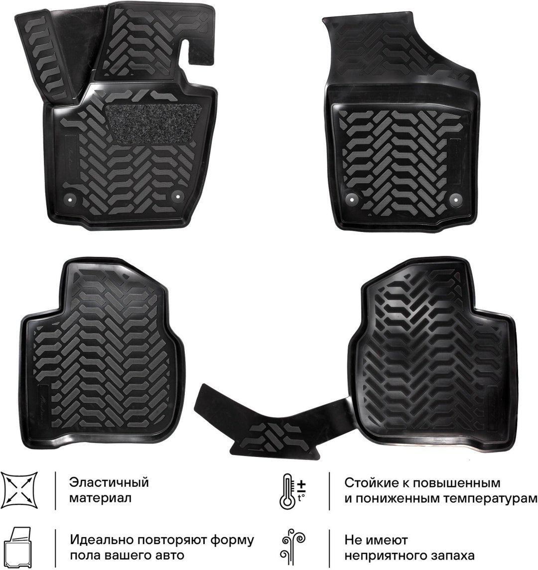 AIRLINE ACM-PS-94 Volkswagen Polo 2020-2022 черный купить,NaN