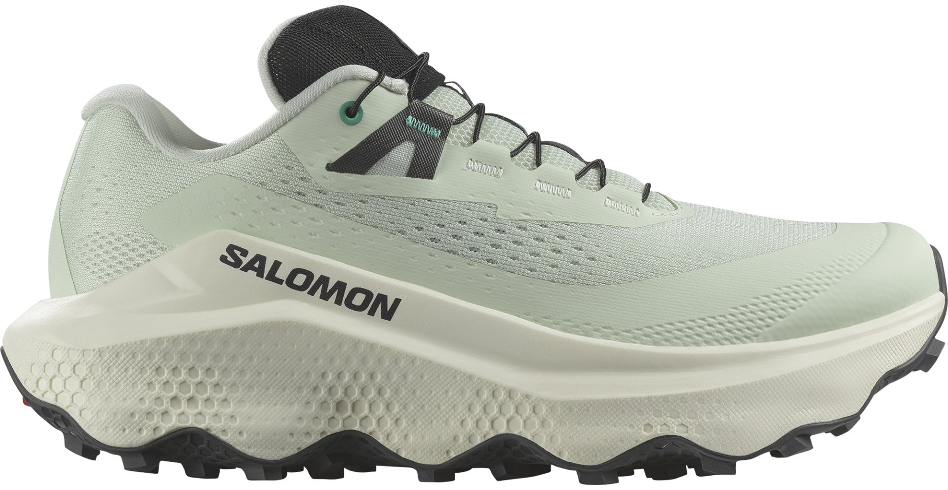 Треккинговые кроссовки Salomon светло-зеленый, светло-бежевый купить,84900