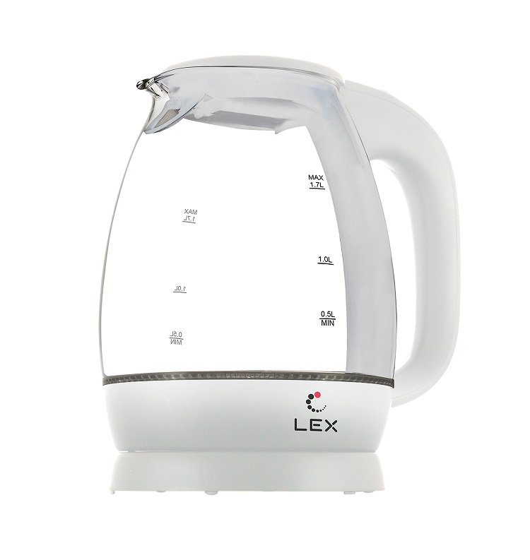 Электрочайник Lex LX-3002-3  1.7 л белый купить,NaN