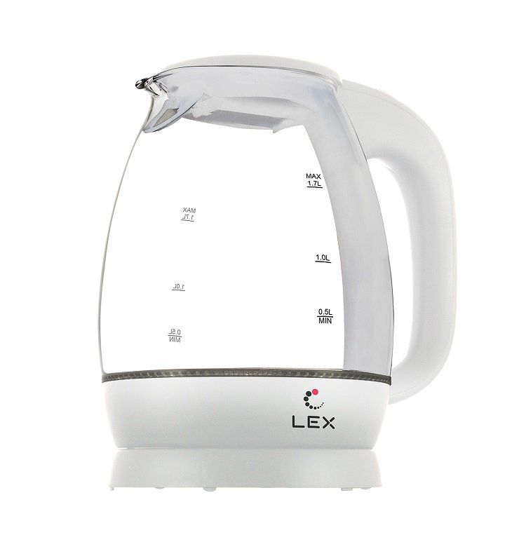 Электрочайник Lex LX-3002-3  1.7 л белый купить,NaN