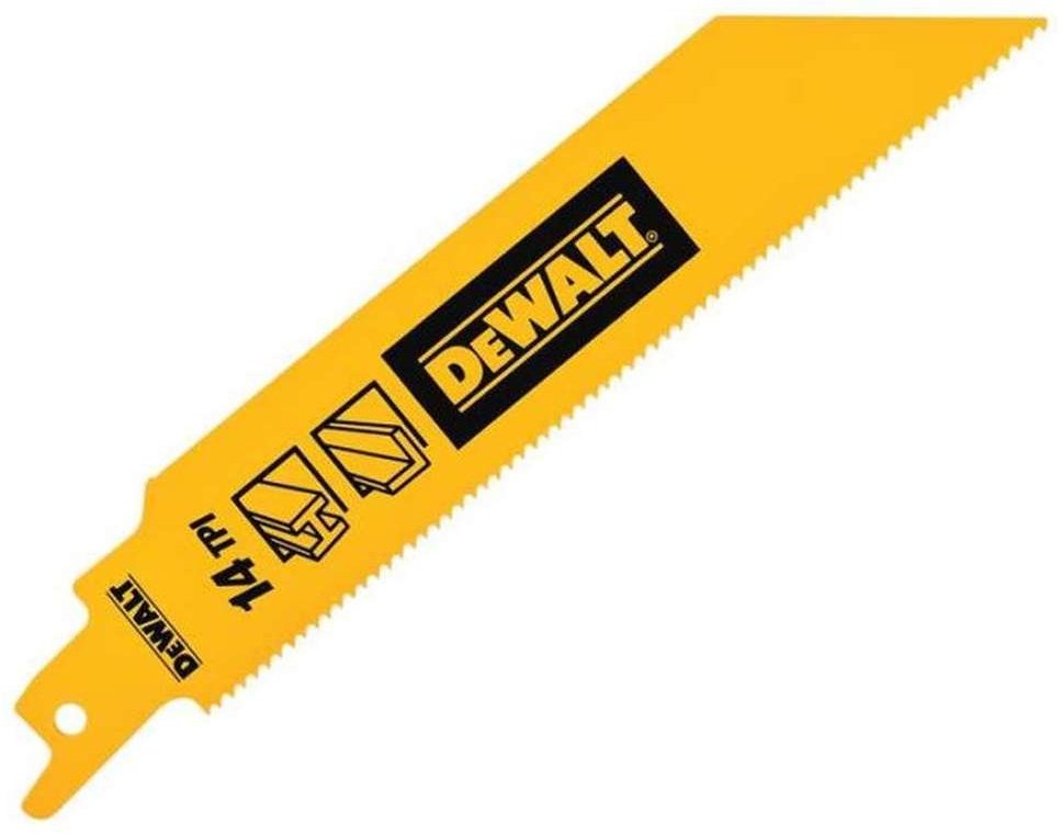 Коронка DeWALT DT90385-QZ биметаллическая D 152 мм L 152 мм, 5 шт