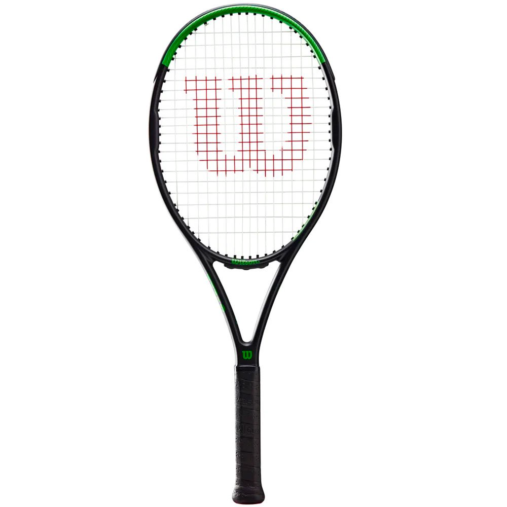 Ракетка для большого тенниса Wilson Blade Feel 103 WR083310 черно-зеленая 3