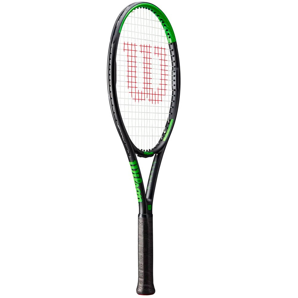 Ракетка для большого тенниса Wilson Blade Feel 103 WR083310 черно-зеленая 3