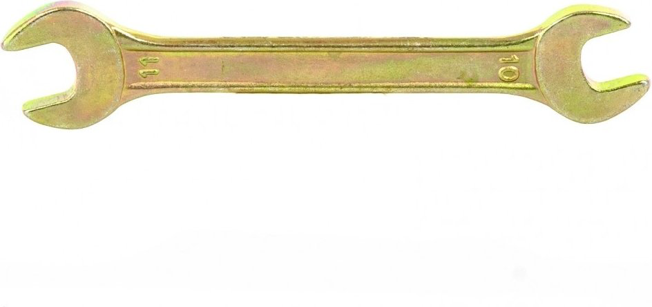 СИБРТЕХ ключ рожковый 10x11 мм 14304, 1 шт