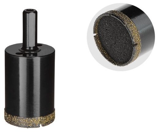 Коронка Gepard GP2077-35 алмазная D 35 мм, 1 шт - ForteMarket Коронка Gepard GP2077-35 алмазная D 35 мм, 1 шт купить,10790