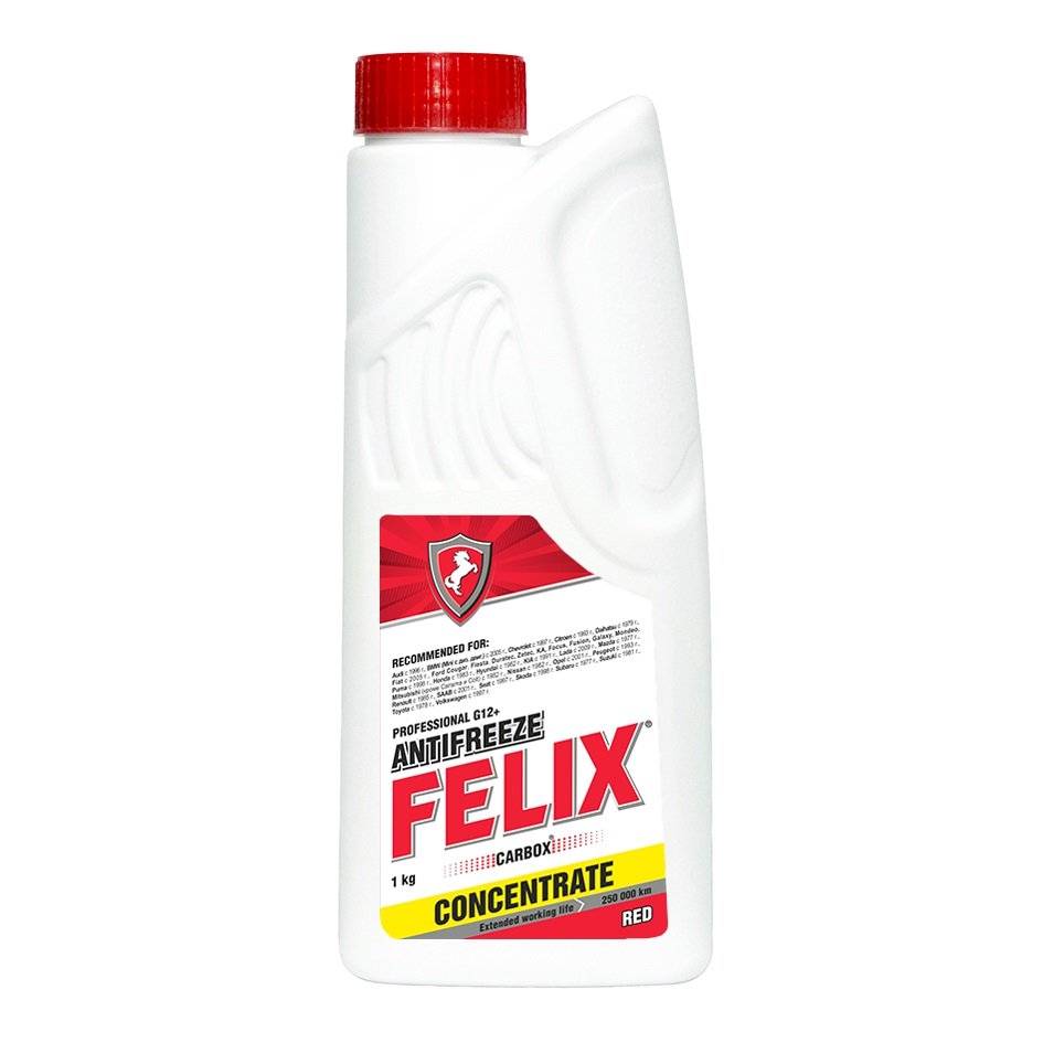 Антифриз Felix Carbox G12+ красный 1кг купить,NaN
