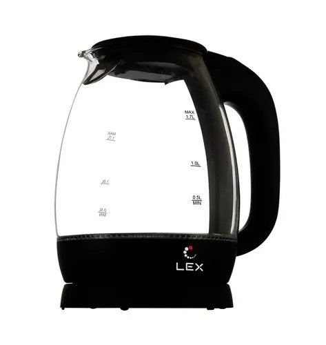 Электрочайник Lex LX-3002-1  1.7 л черный купить,NaN