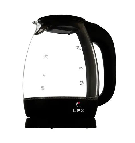 Электрочайник Lex LX-3002-1  1.7 л черный купить,NaN