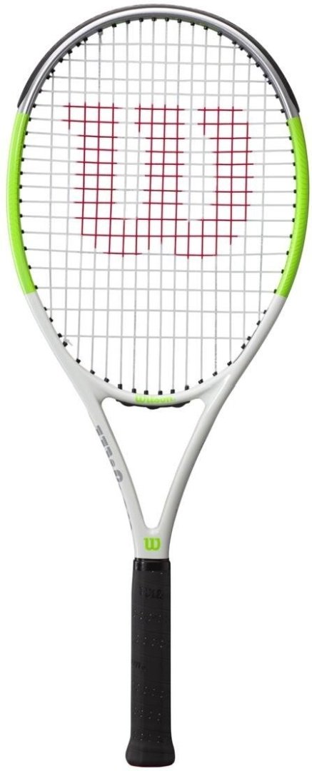 Ракетка для большого тенниса Wilson Blade Feel Team 103 str WR054810 серо-зеленая 2